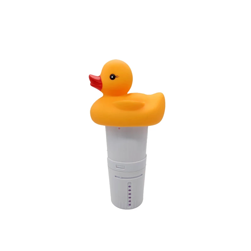 Swimming Pool Duck Floating Chlorine Dispenser Tablet Storage Holder Spa Pool Accessory view 4