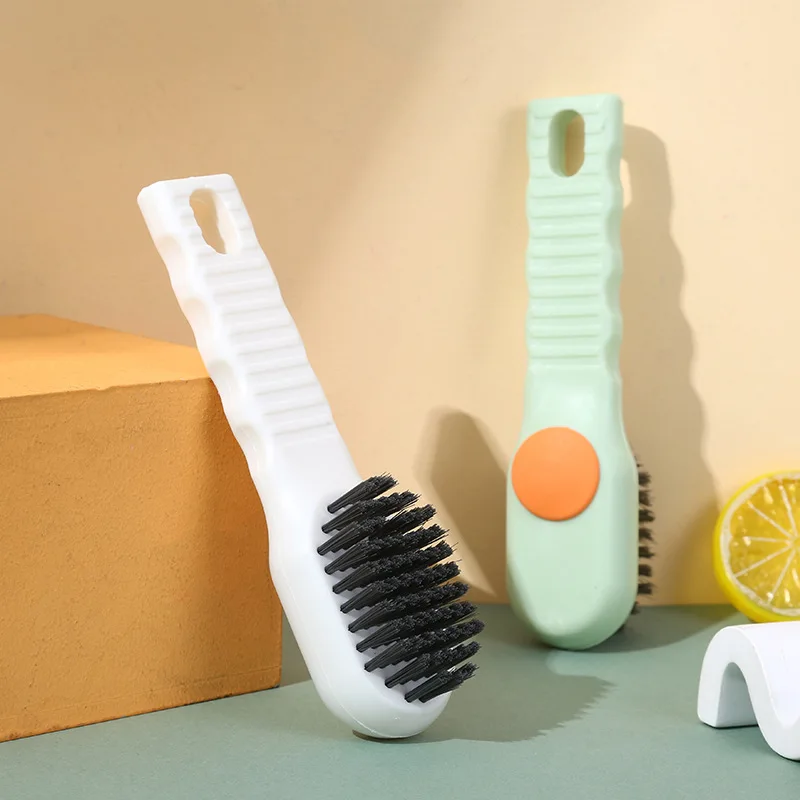 Soft Bristled Liquid Shoe Brush Multifunction Cleaning Brush Long Handle Brush Shoe Clothing Board Brush Household Cleaning Tool