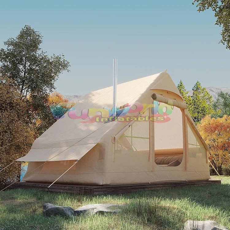 شعبية في الهواء الطلق للماء في حالات الطوارئ Glamping خيمة نفخ الهواء التخييم الخيام للبيع
