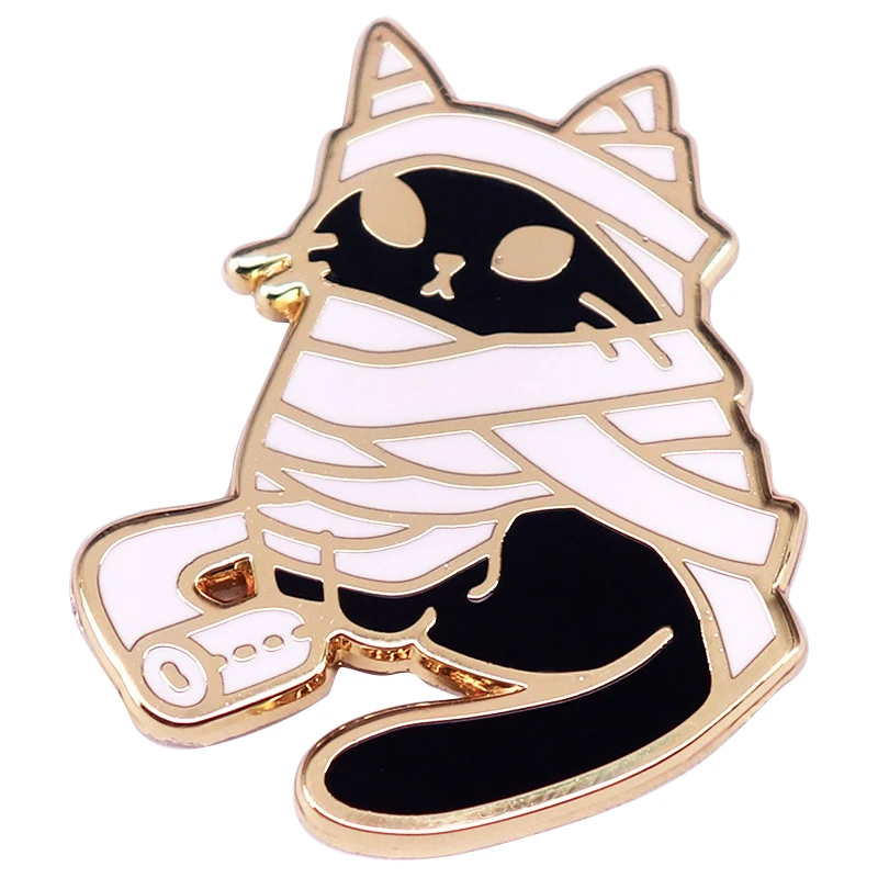 C5200 broches de animales de dibujos animados para hombre y mujer, alfileres esmaltados, insignias de maletín, alfileres de solapa para mochila, accesorios de joyería