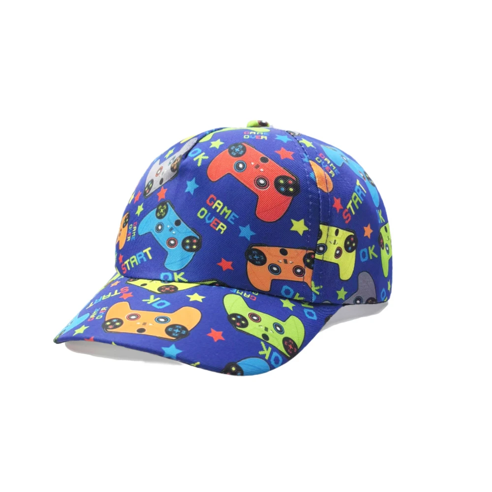 Hot Cartoon Print Child 54cm Head Circumference Baseball Caps for Boy Girl Under 10 Years Old Dazzling Lovely Snapback Hats zj19