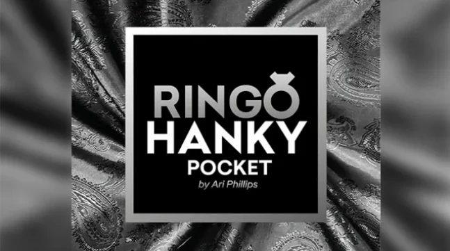 

Ringo Hanky Pocket (Black for BABU) by GRUM - Magic tricks (Instant Download)
