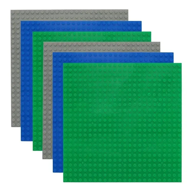 Classic Baseplate 32*32 16X32 16X16 Dots Building Blocks Bricks Base Plates DIY Plastic Board Building Blocks Construction Toys