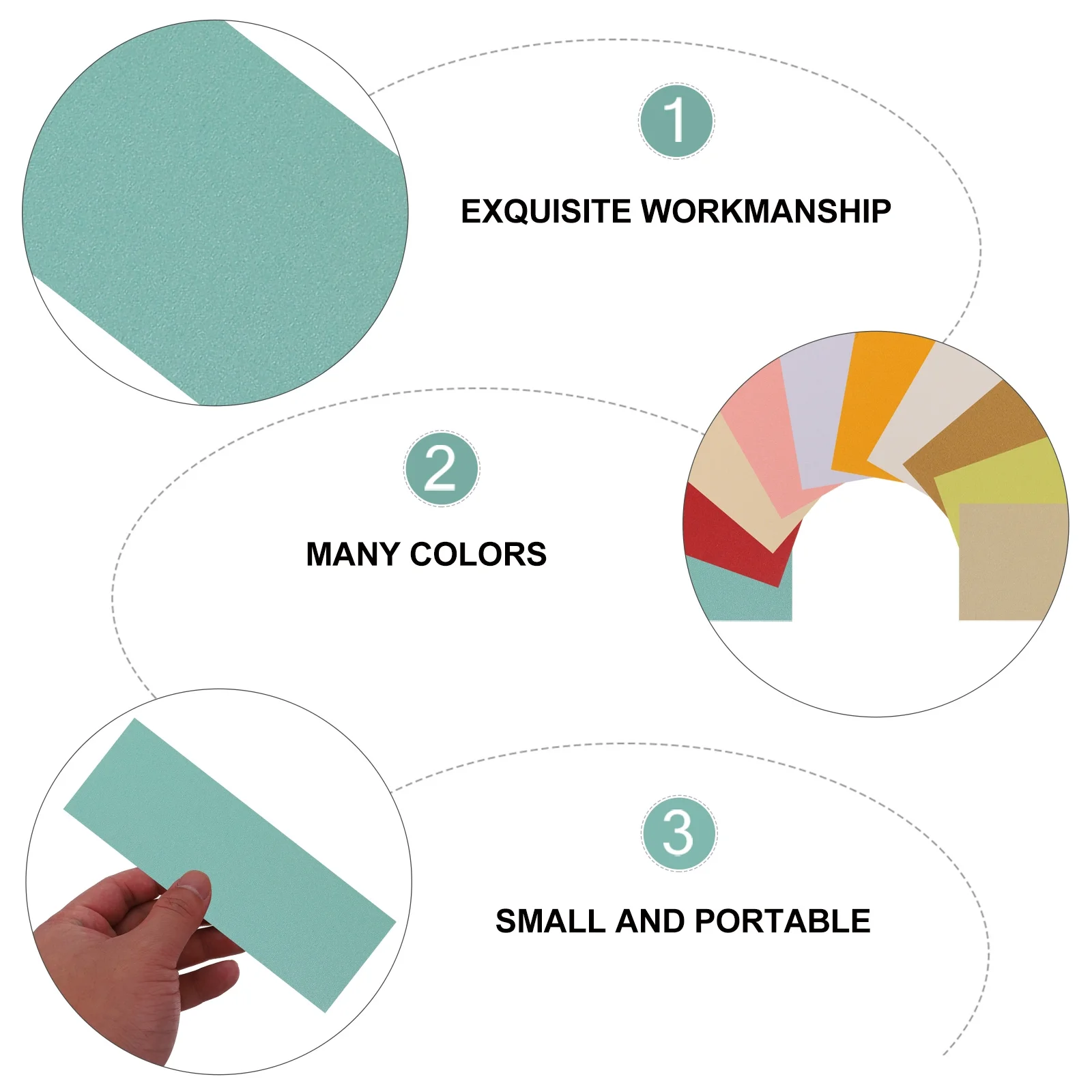 50 個のカラフルな真珠光沢のある紙キラキラメタリックカードストック DIY 工芸品用手作り用品多用途紙 DIY 用品