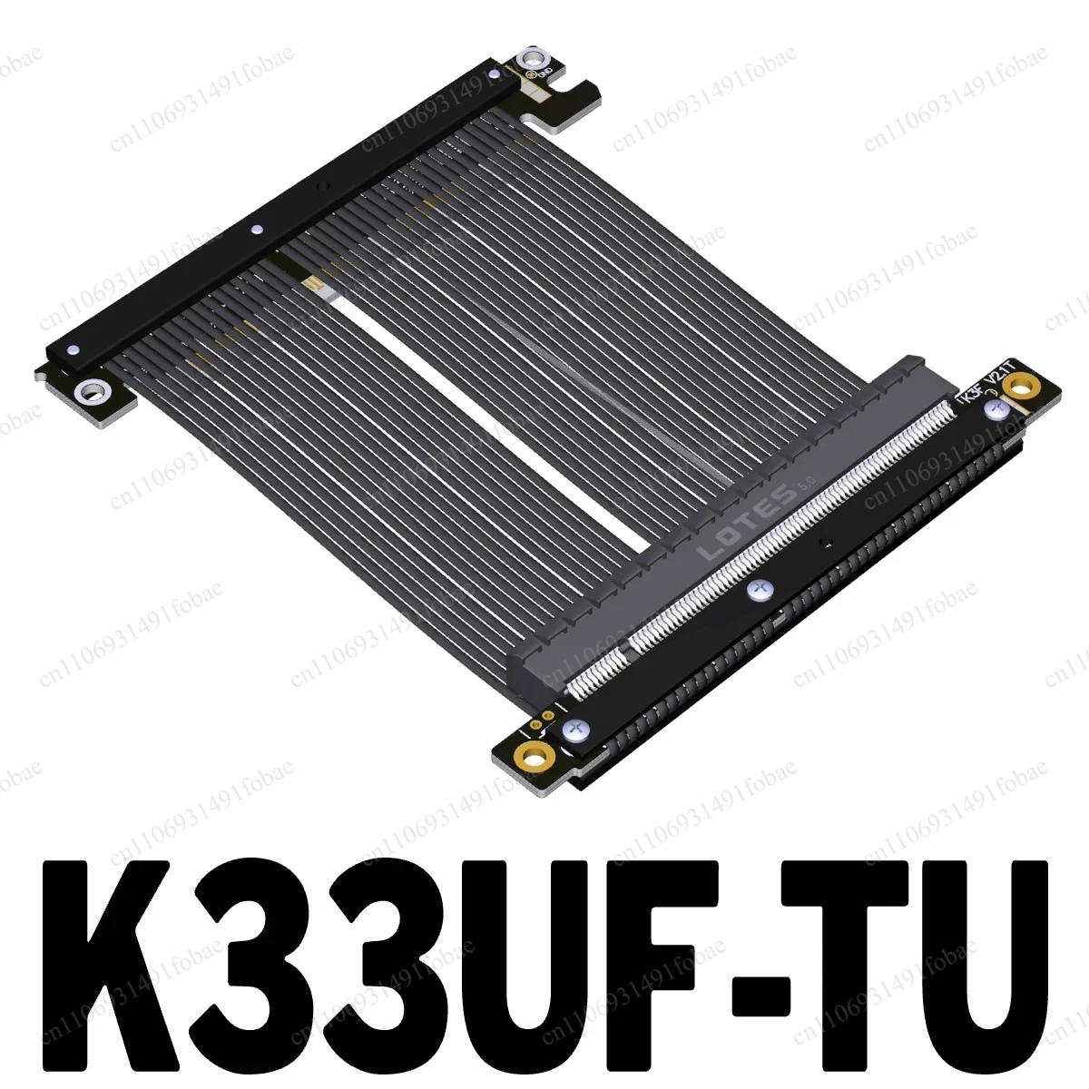 Pcie 5.0 X16 PCI Express Riser Cable 90 Degree Upright Newest GPU RTX 5090 Video Card Mini ITX Chassis 16x Graphics Card 300mm