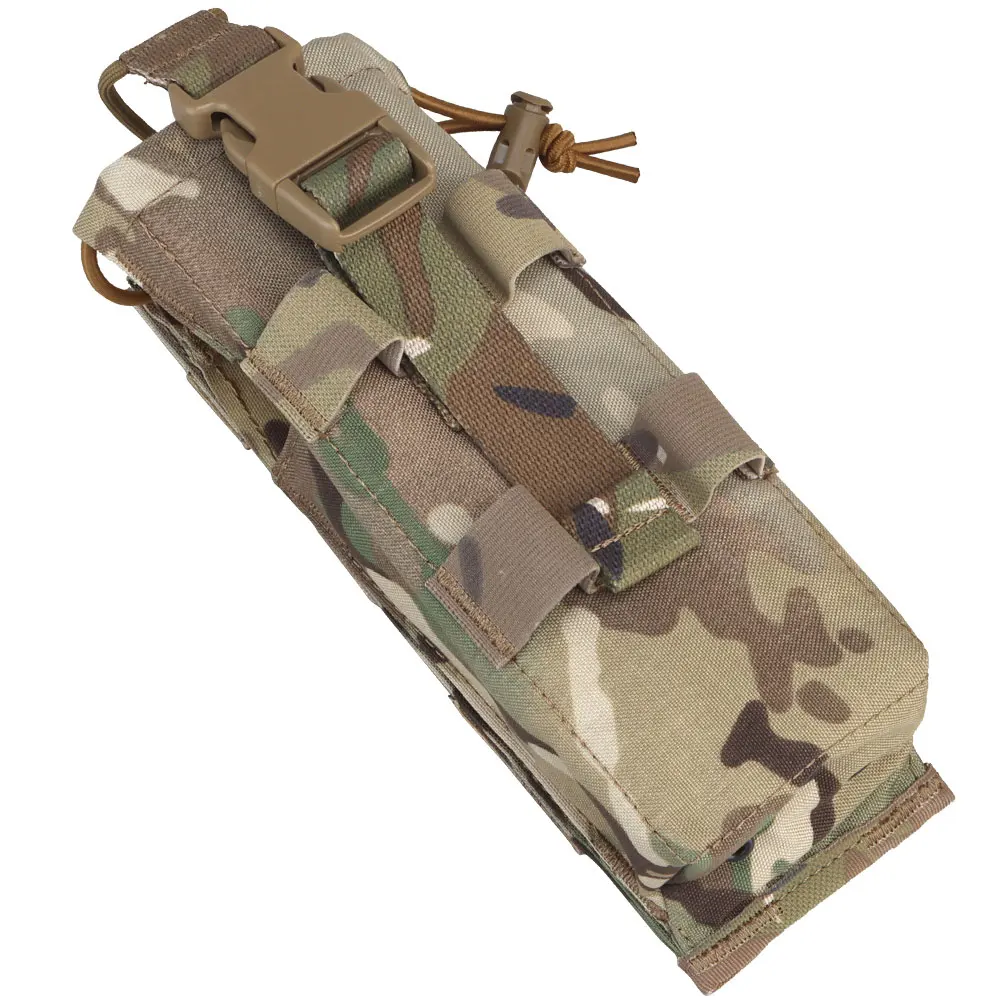 Outdoor Lightweight Universal Radio Bag Outdoor Hunting Walkie Talkie Pouch  Vest Plate Carrier  Molle Bag