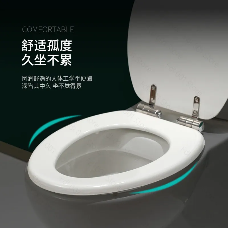 Reinforced UVO Toilet Seat for Old Model, Thickened Resin Universal Replacement Cover