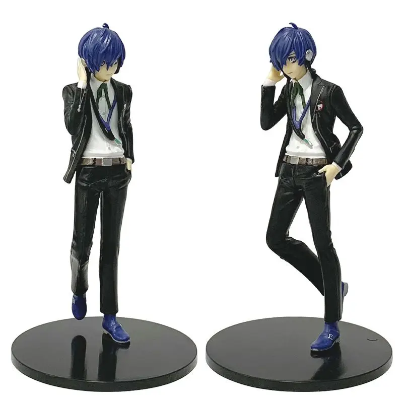 New persona Youki Makoto Hand-made High-value Cartoon Doll Standing Posture Figure Statue Model Boy Computer Desktop Ornaments view 3