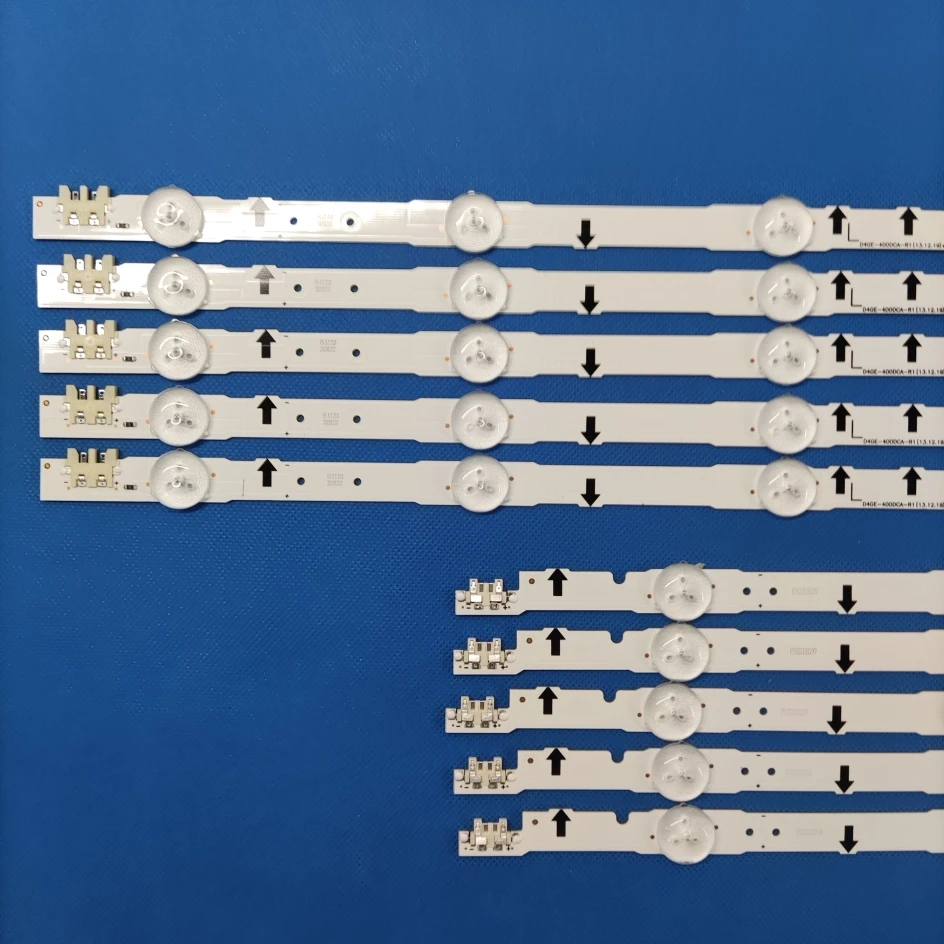 TV Bulbs For UE40J5120AU UE40J5150AS UE40J5170AS UE40J5373 UE40J5500 LED Bar Backlight Strip Line Ruler D4GE-400DCA-R1 400DCB-R2