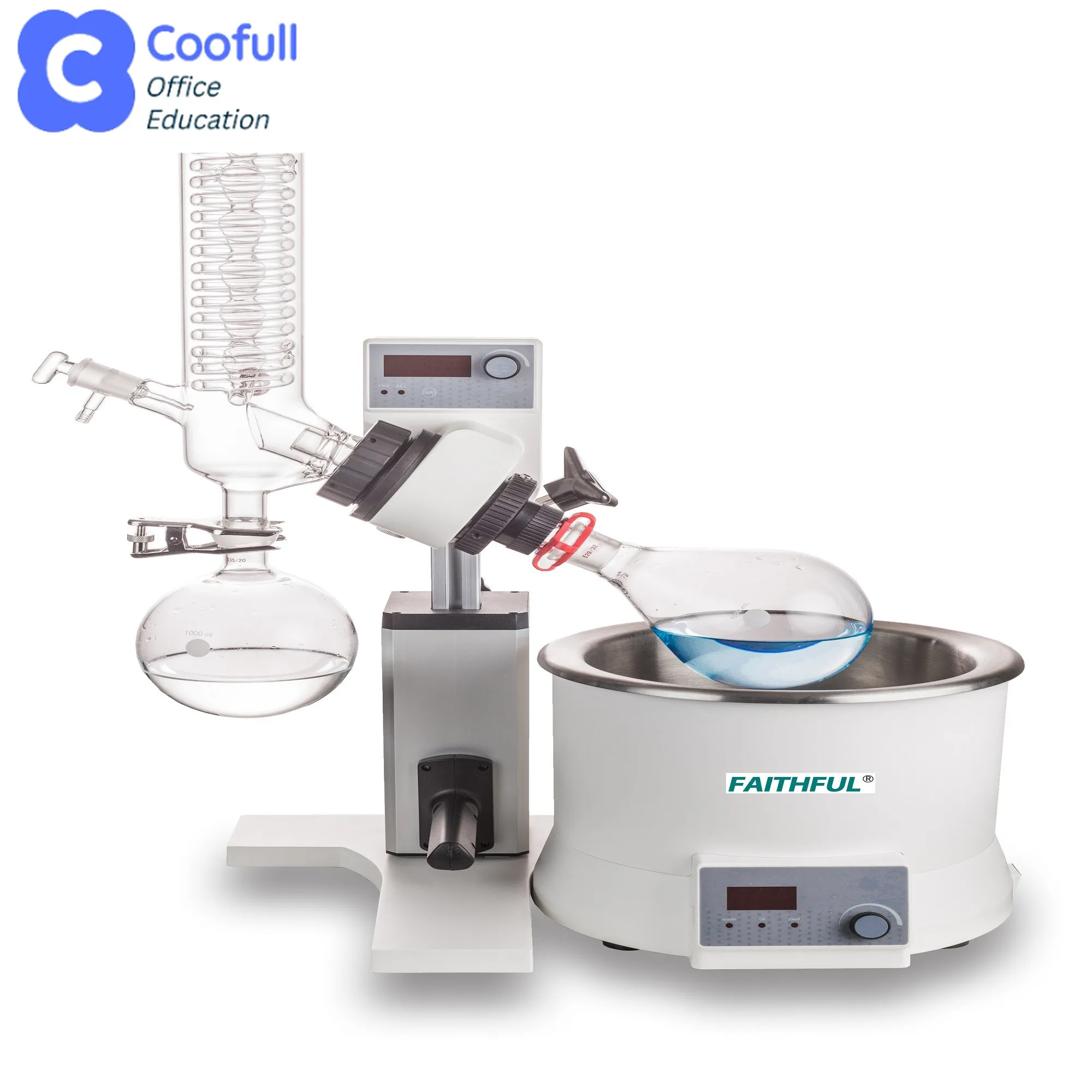 

Цифровой роторный испаритель Coofull для лабораторий, роторный вакуумный испаритель