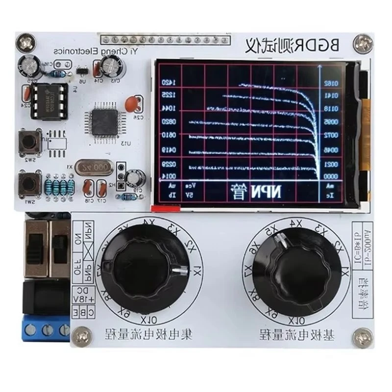 F-F New Transistor Tester Instrument Collector Current 150Ma Max Characteristic Curve Illustration