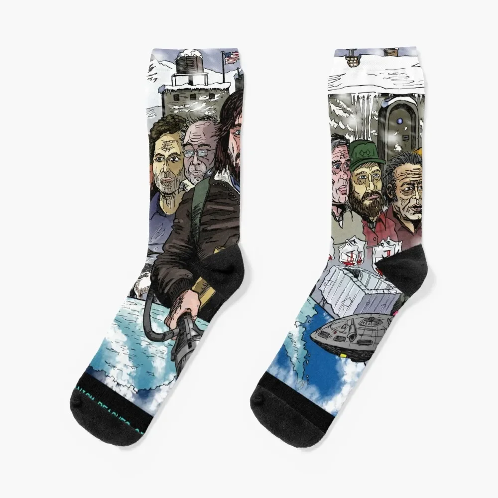 

The Thing Socks gifts Hiking boots kids kawaii Ladies Socks Men's