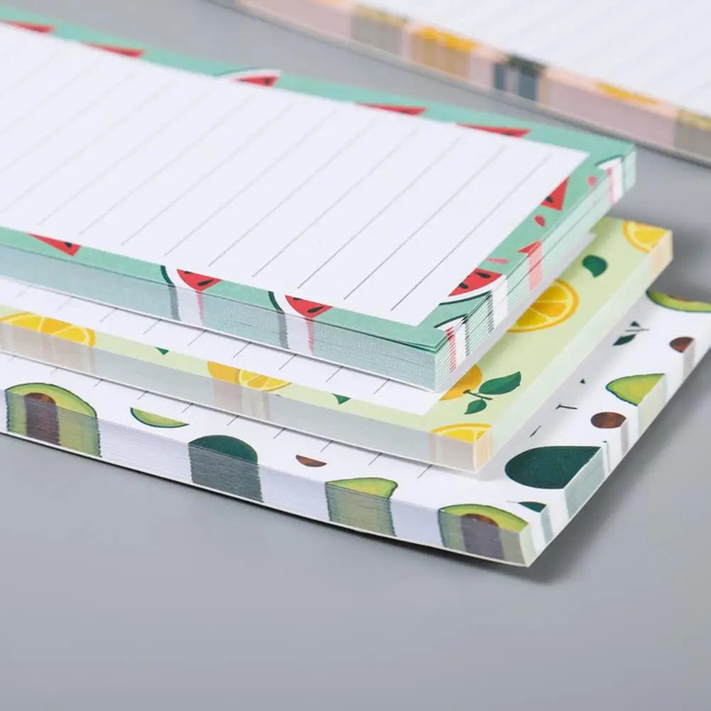 Магнитный органайзер для холодильника, магнитный органайзер, список предметов для холодильника, чернильный магнитный блокнот, симпатичный фруктовый дизайн для холодильника