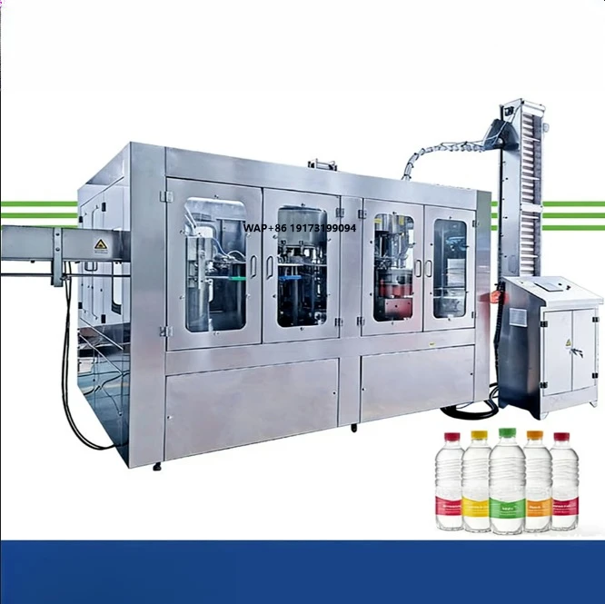 Energy Drink Fruit Flavored Water Making Canning Machine Beverage Factories Juices Processing Plant Filling Line Filling Machine