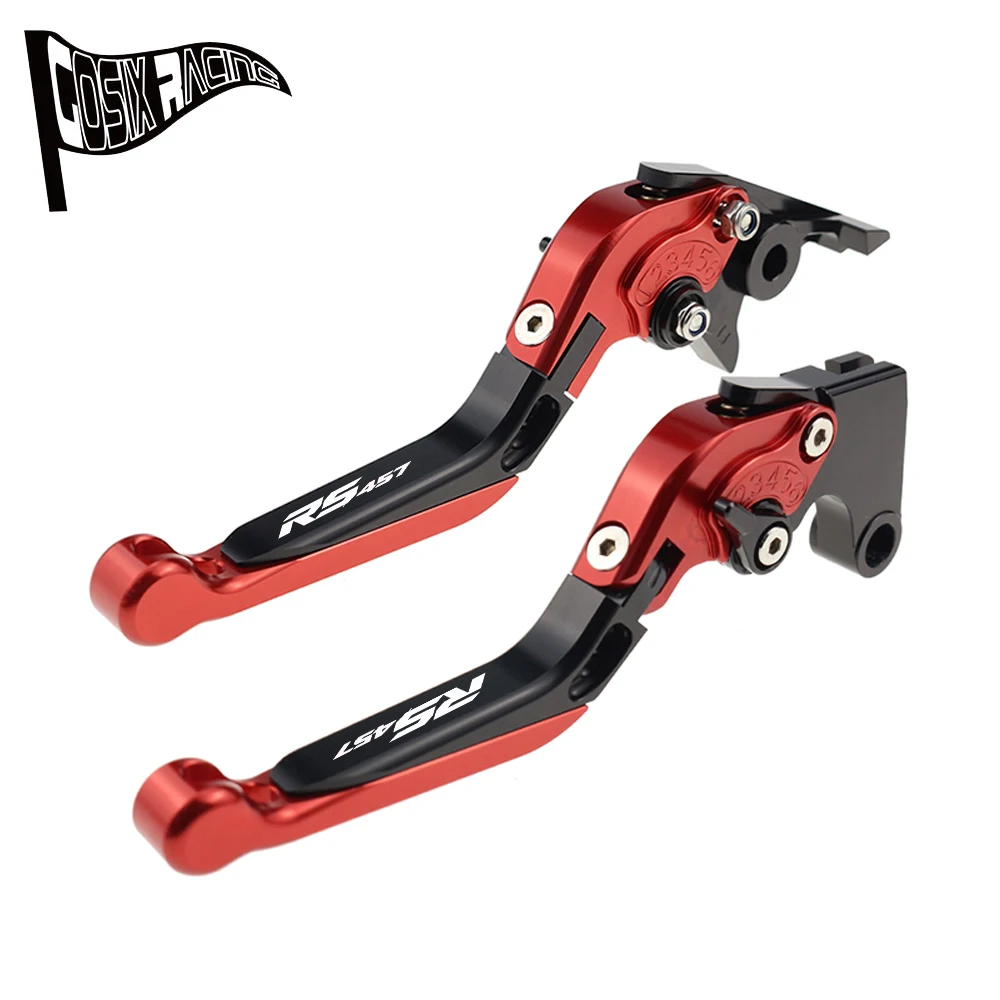 Ajuste para RS457 RS-457 2024-2025 palanca de embrague de freno extensible plegable accesorios de motocicleta juego de manijas ajustables