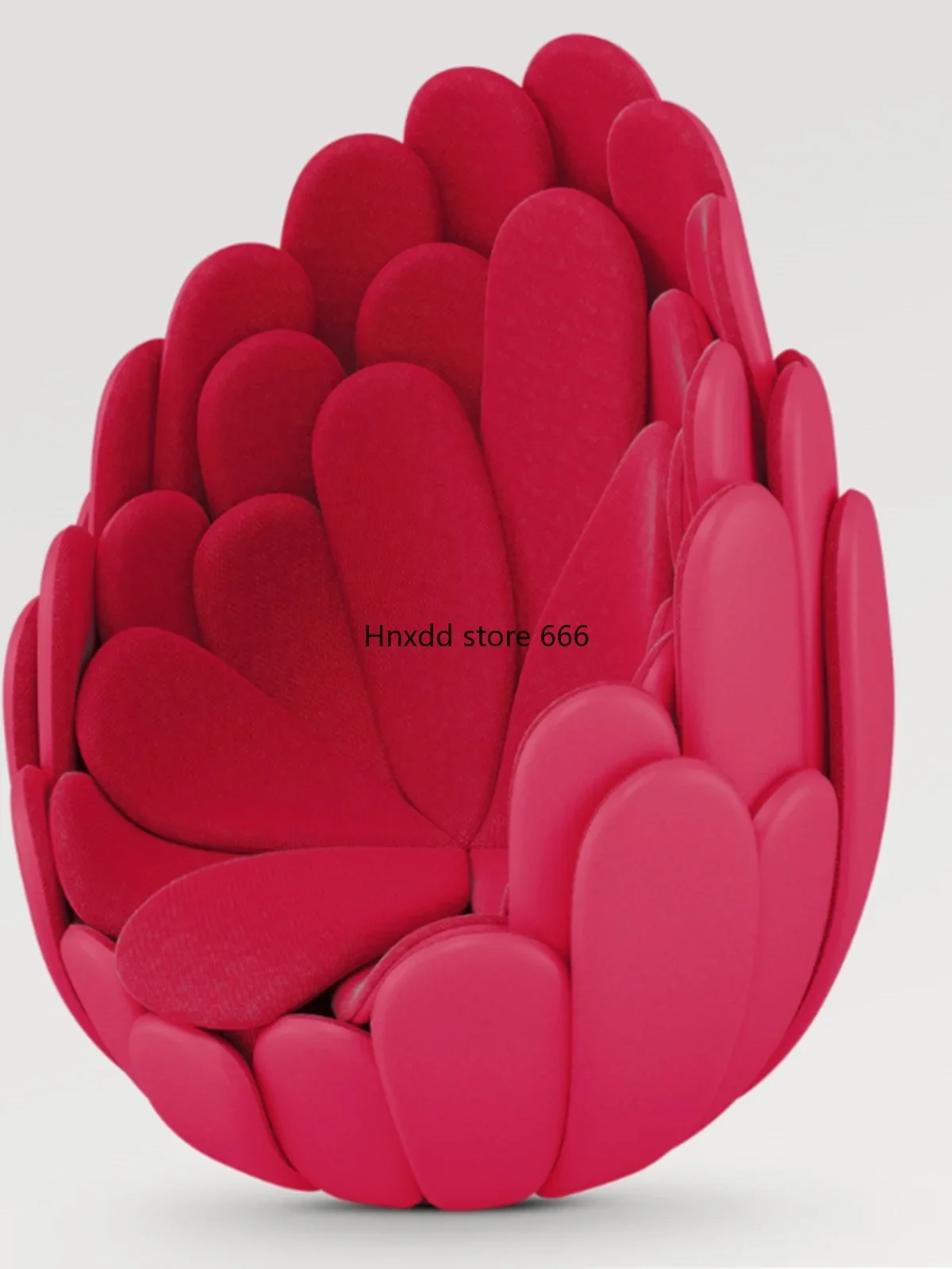 Nordic modern petal chair large apartment living room special-shaped single