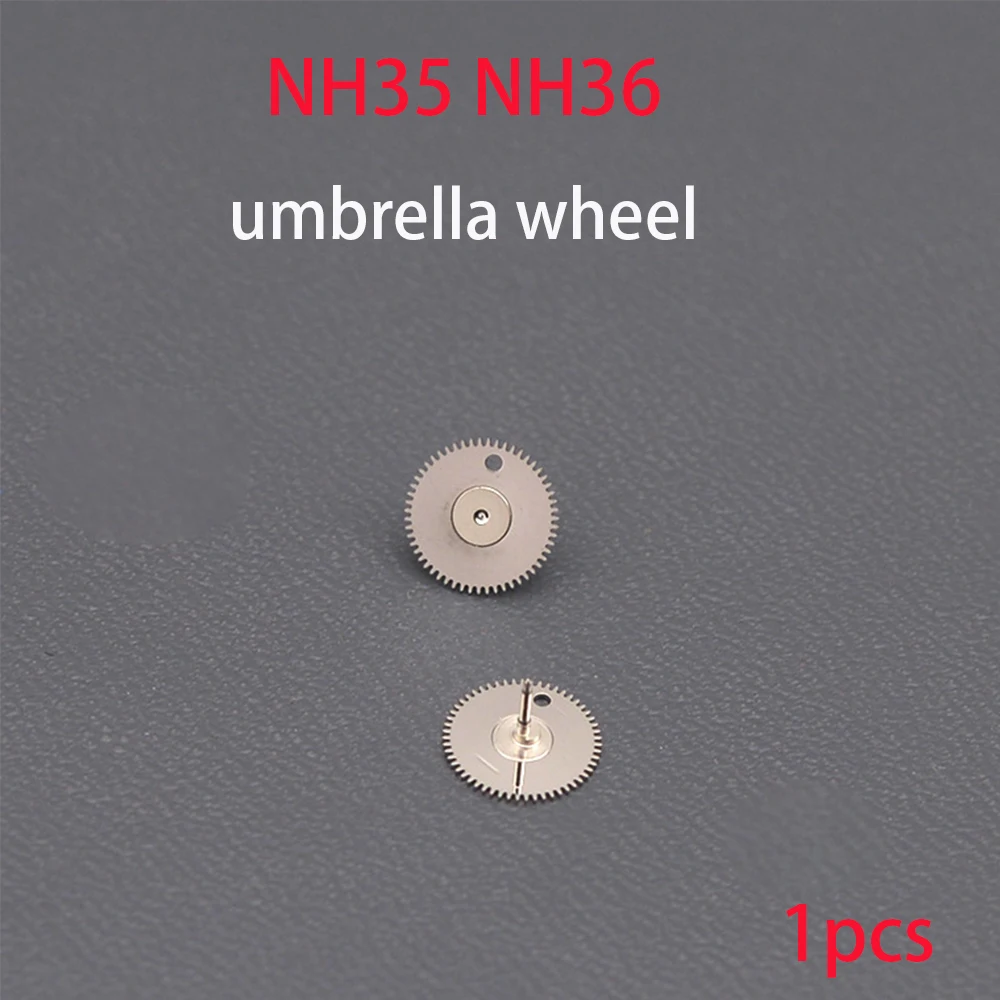 อะไหล่ซ่อมนาฬิกาเหมาะสำหรับ NH35 NH36เคลื่อนไหววงล้อร่มอะไหล่ซ่อมล้อ
