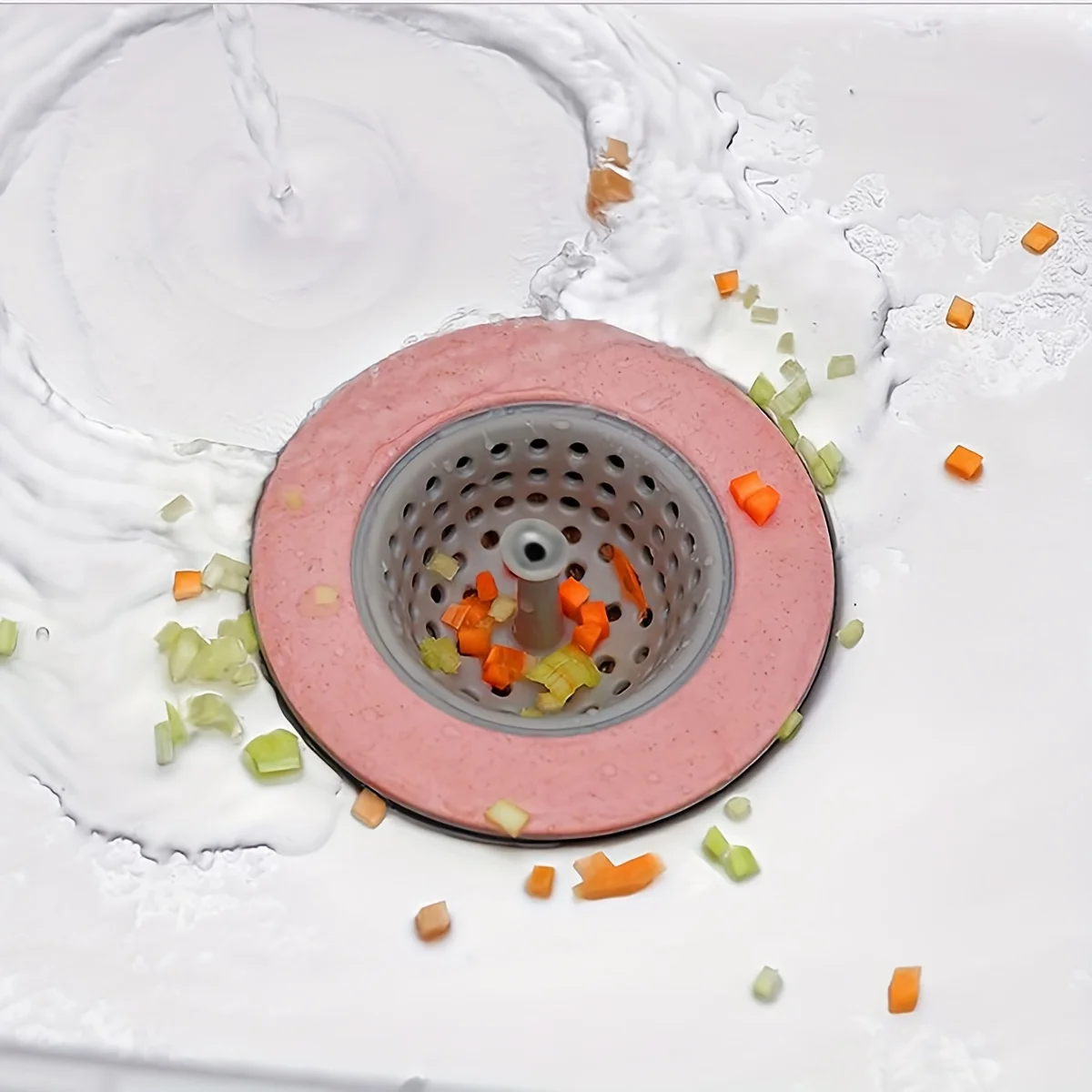 مصفاة تصريف لحوض المطبخ ، ماسك طعام لمعظم مصارف الحوض ، إكسسوارات المطبخ ، 1 ، 3 ، 5 #2