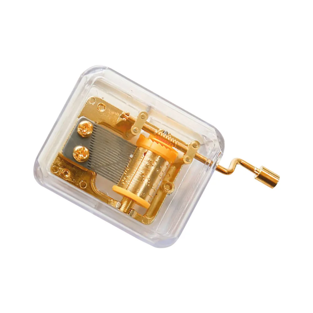 

Creative Clockwork Music Box Delicate DIY Musical Gift for Women Party Favor Decorative Mini Art Piece