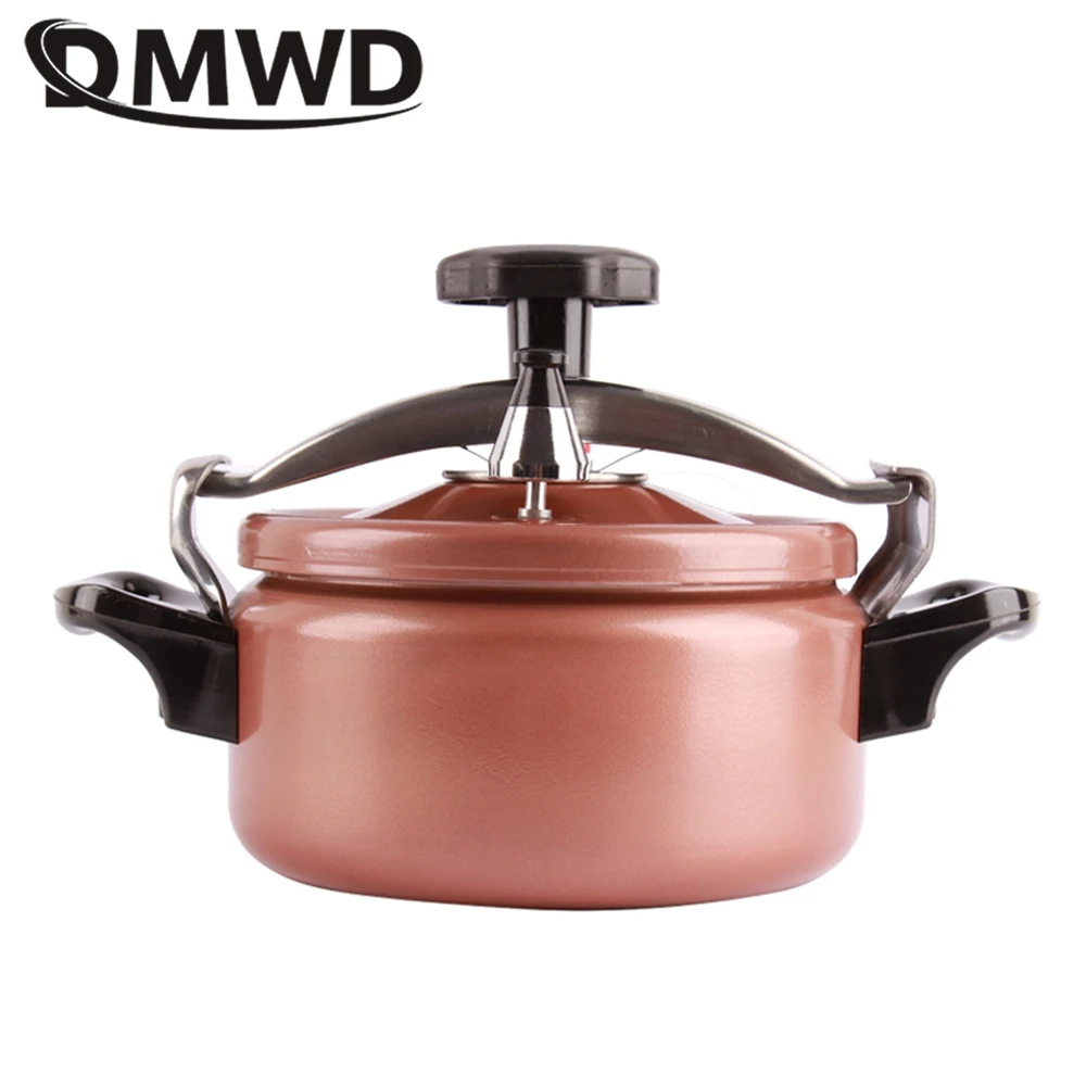 DMWD 2/3L cucina pentola a pressione pentola in alluminio pentola portatile pentole da campeggio all'aperto per fornello a induzione stufa a Gas