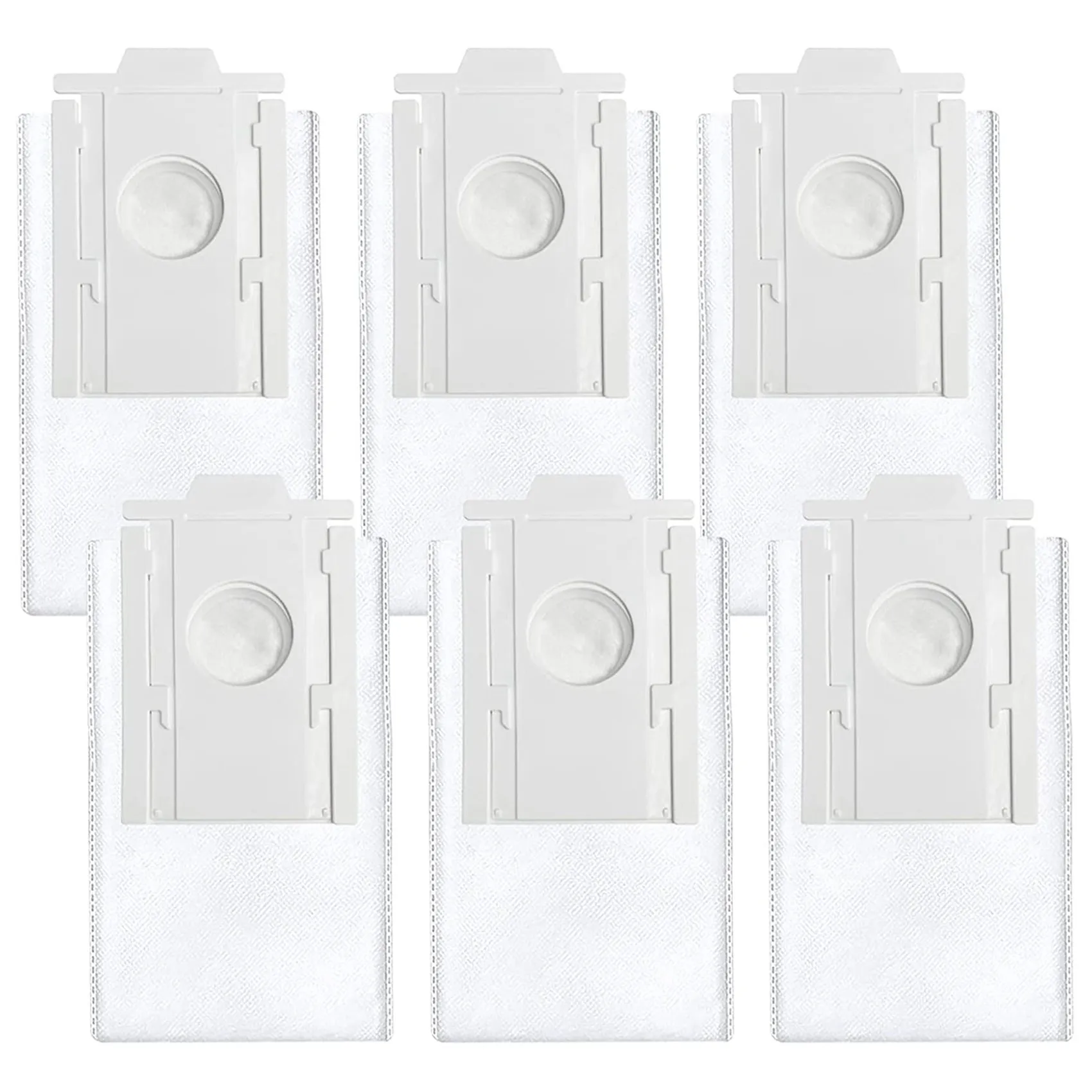 6Pcs Dust Bags Replacement for Samsung VCA-RDB95 Jet Bot+ Jet Bot AI+ Robot Vacuum Clean Station Accessories Parts