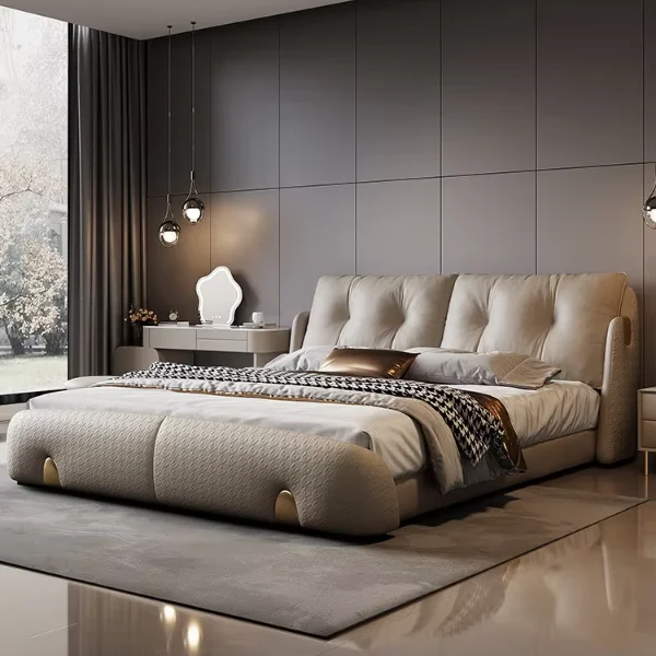 

*king Size Frame with Mattress Italian Style Double for room king Size Luxury Princess Frame Queen