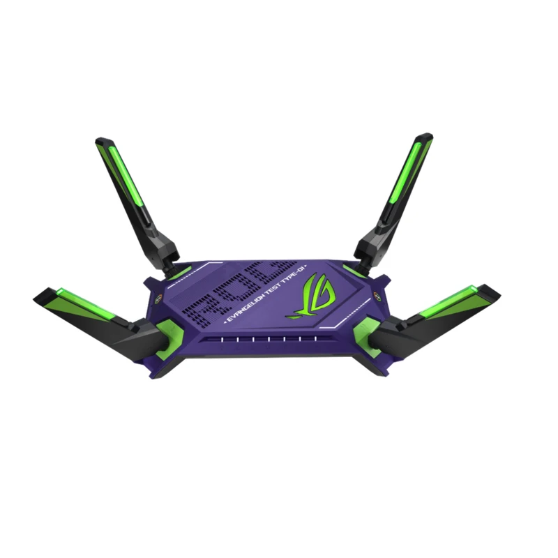 ASUS GT-AX6000 EVA Edition ROG Rapture Gaming Wi-Fi Router AiMesh Router Wi-Fi 6 802.11AX 6000 Mbps WAN/LAN Dual 2.5G Ports