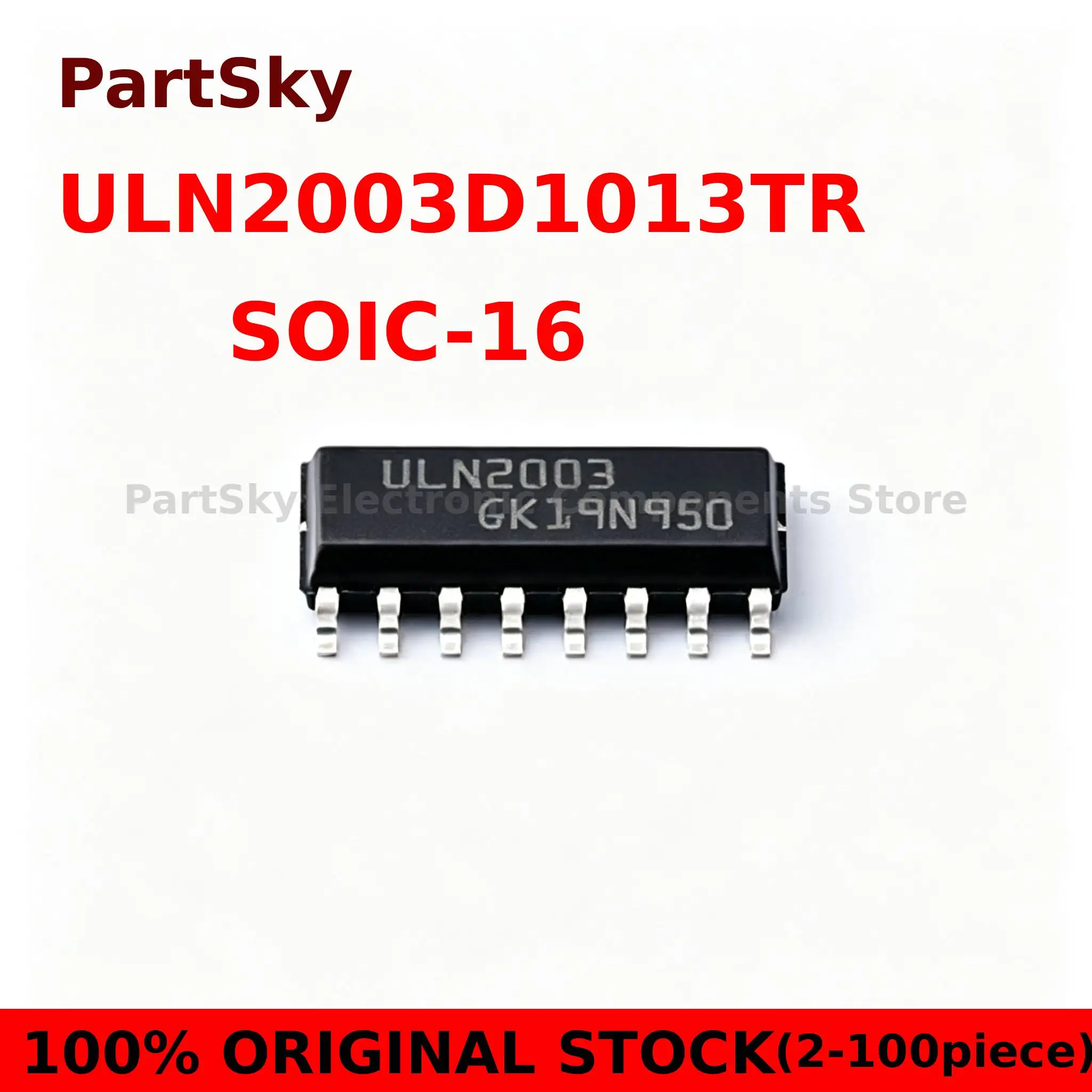 20/100/200Pcs NEW ULN2003D1013TR ULN2003D1013 ULN2003 SOIC16 7NPN Darlington Tube IC In Stock Wholesale