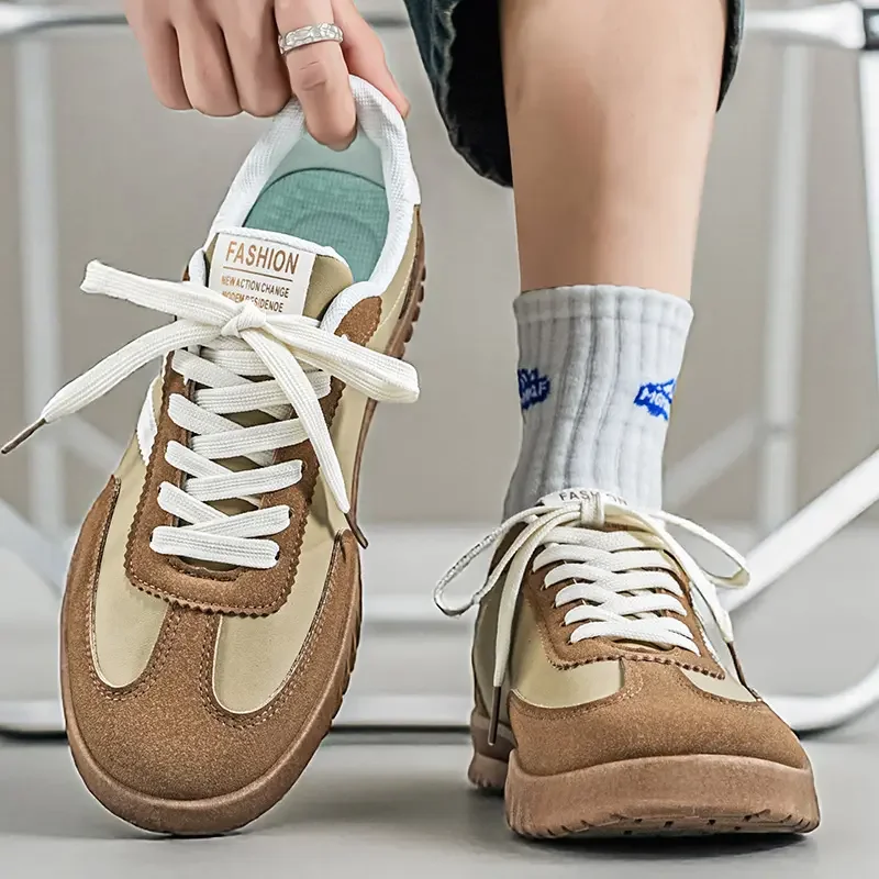 Original Brand Men's Sneakers Trend Versatile Casual Shoe Zapatillas Hombre Breathable Canvas Shoes for Men Tennis Training Shoe