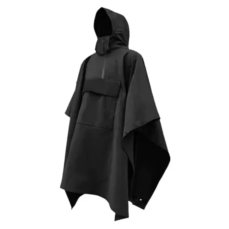 

poncho outdoor multi-functional explosion-proof raincoat lightweight riding cape