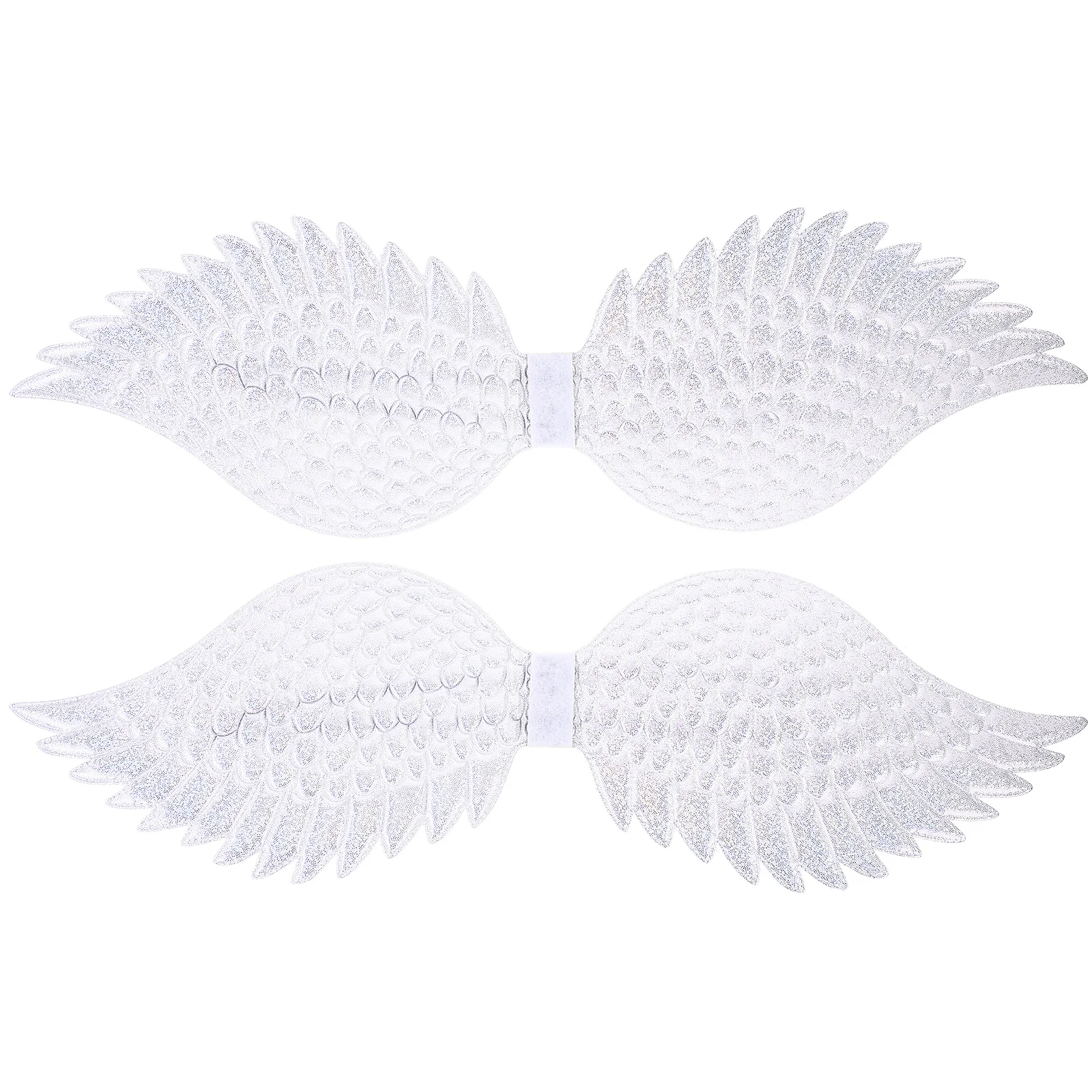 2Pcs Angel Wing Prop Large Fairy Wings for Girls Elastic B Halloween Party Stage Performance Costume Accessories Photo Props