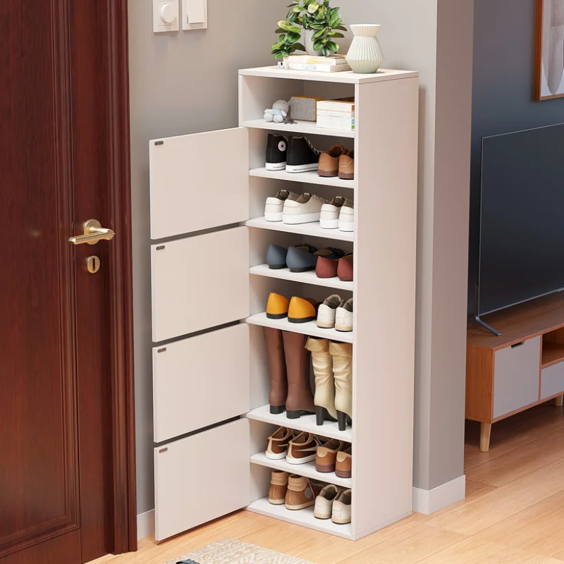 

Minimalist Women Shoes Rack Layer Display Large Designer Living Room Shoe Cabinet Hallway Organizador De Zapatos Furniture