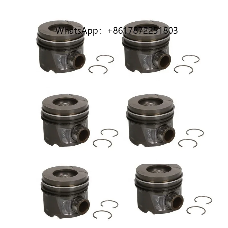 

6PCS 87-432400-00 08-432400-00 Engine Piston for Jaguar Land Rover Range Rover Sport L320 Discovery LR4 L319 2.7 276DT