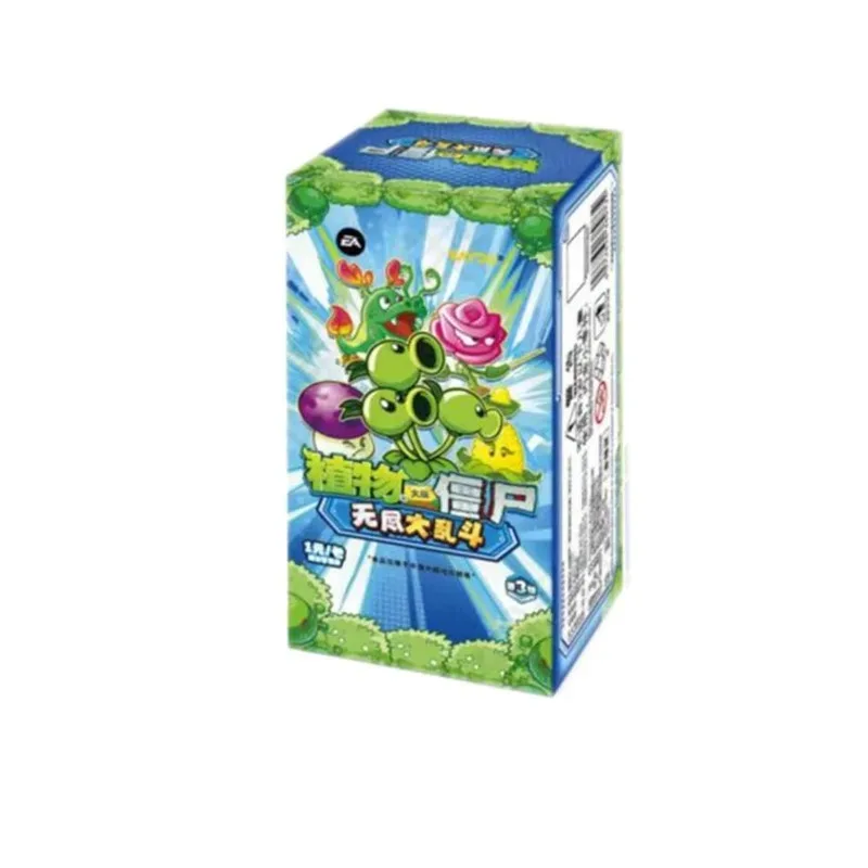 Official Genuine KAYOU Plants Vs. Zombies Cards Endless Battle- 3rd Wave Wonderful Nature Journey Anime Peripherals Holiday Gift