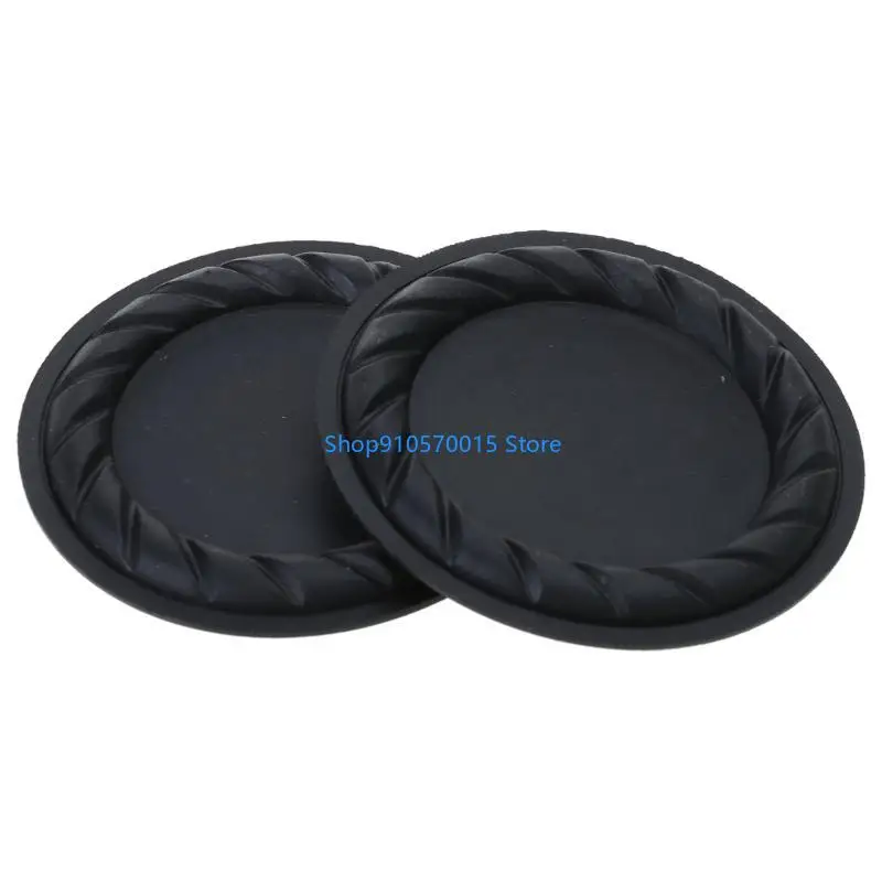 B95C 2 Pieces Passive Bass Woofer Diaphragm Plate Woofer 66MM Speaker Vibrating Plate