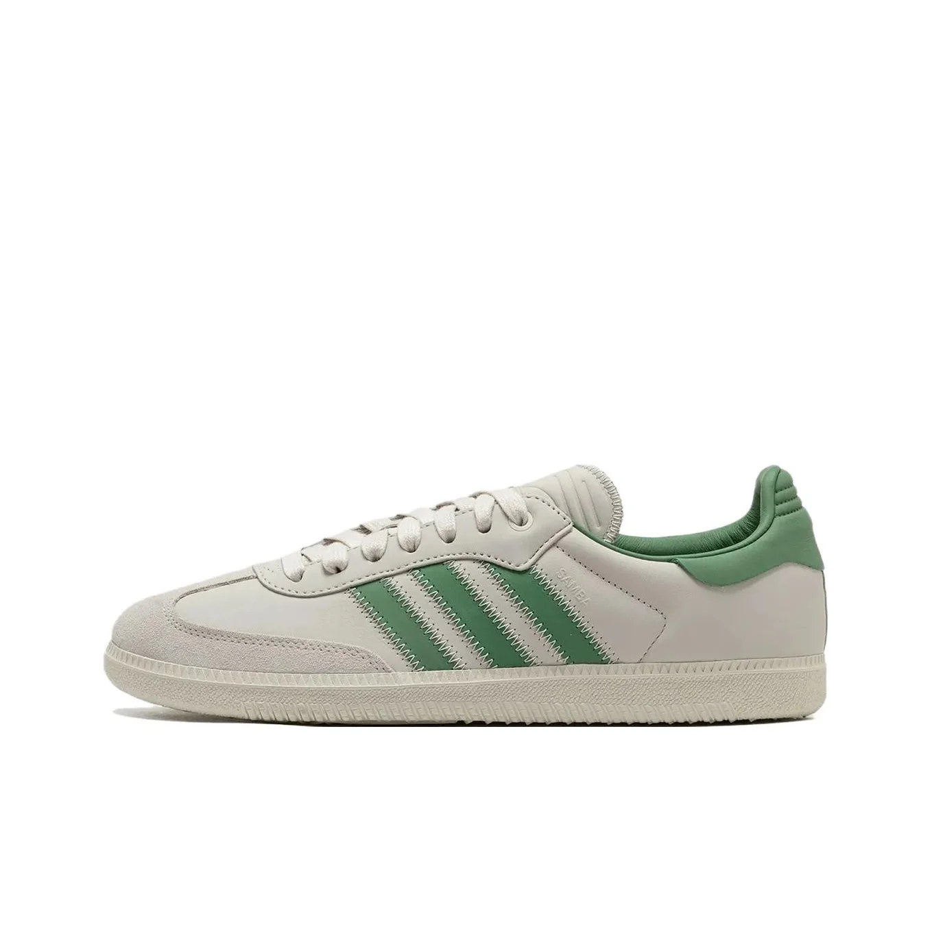 Adidas Originals x Pharrell Samba Abrasion Resistant Low top Skateboard Shoes Unisex Gray Green ID9064