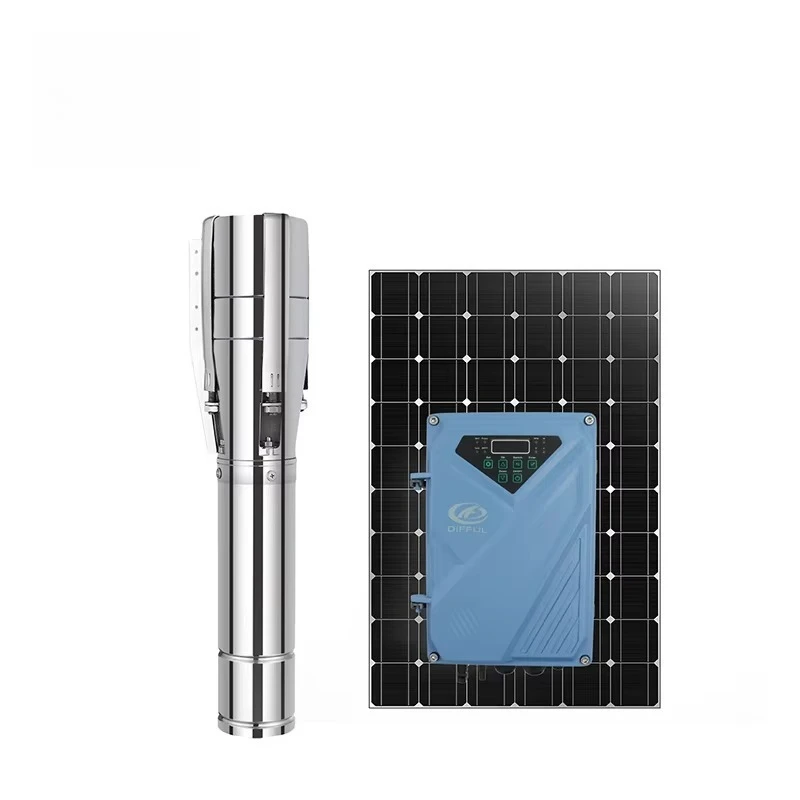 

4/6inch S/S Stainless Steel Big Flow Acdc Brushless Solar Borehole Water Pump