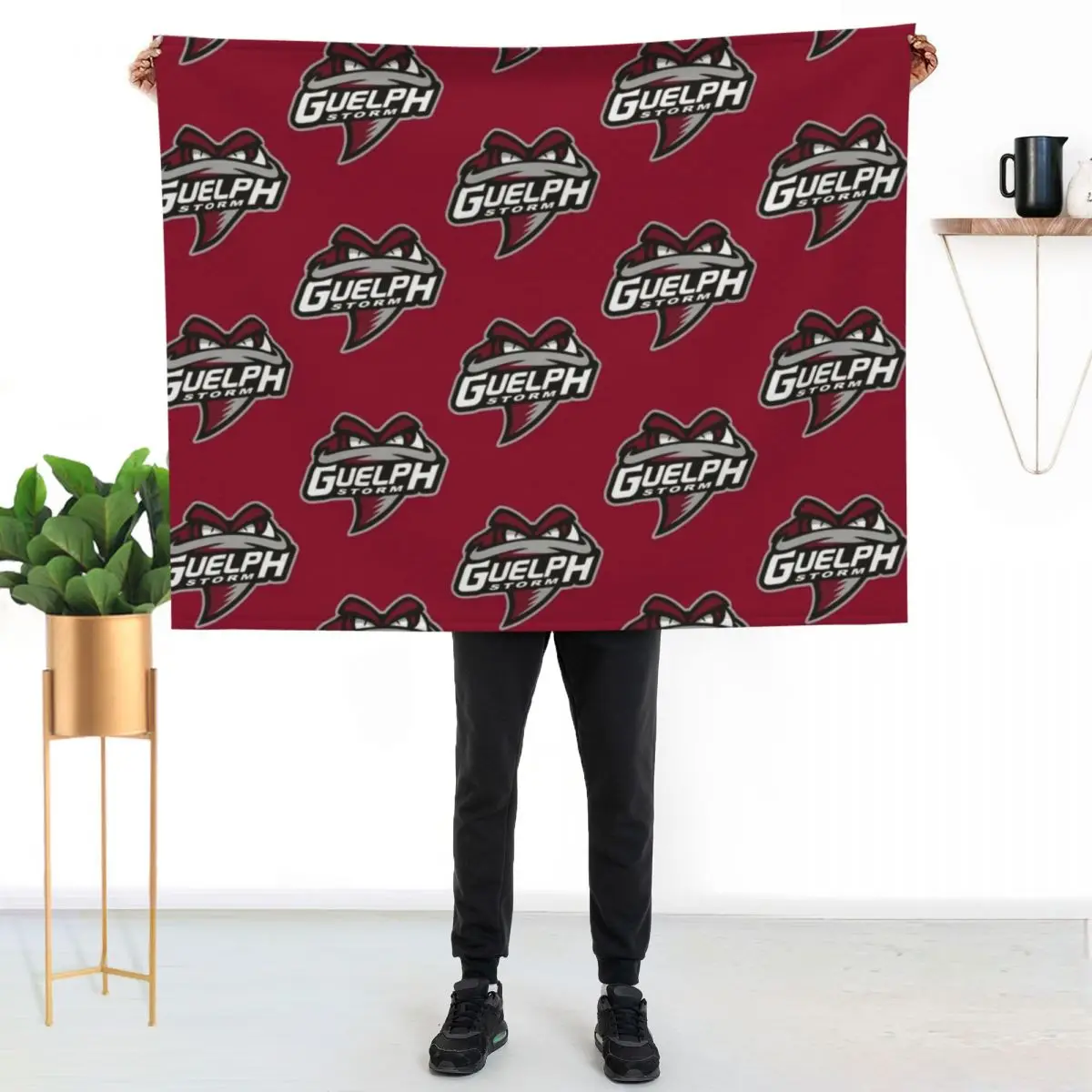 Guelph Storm Guelph Throw Blanket For Baby Decoratives Winter beds Loose Flannels warm winter Blankets