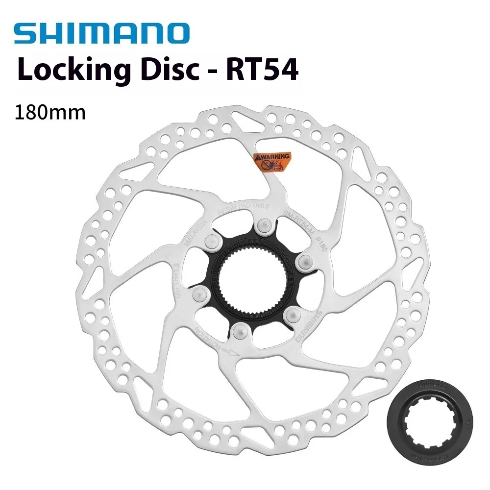

for Shimano RT54 Mountain Bike Center Lock Rotor Disc Brake Rotors180mm Stainless Steel Bicycle Replacement Accessories