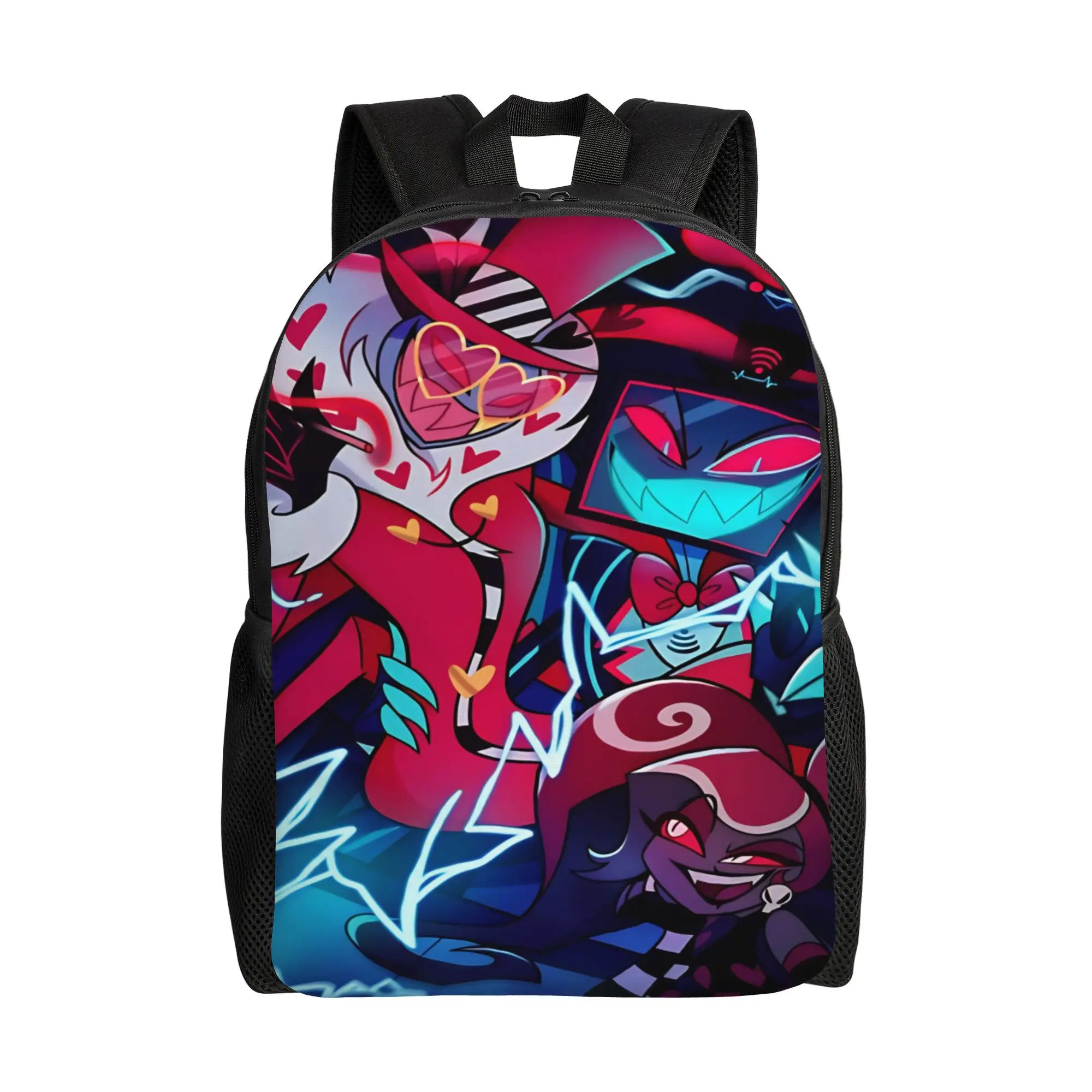 

Art Hazbined Hotels Vox Musical Comedy Teenage Backpack Outdoor High School Hiking Daypack for Men Women College Shoulder Bag