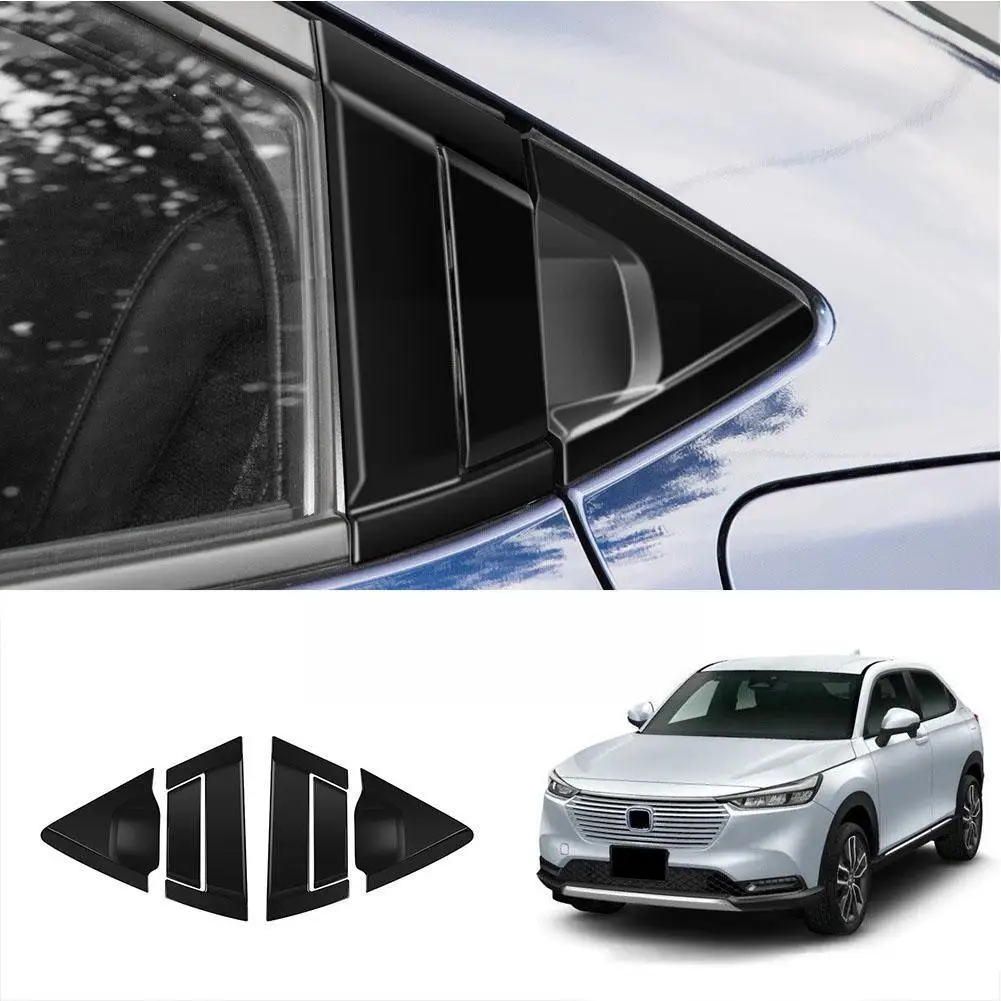 For Honda Vezel HR-V HRV 2021 2022 ABS Protector Door Handle Protection Patch Car Rear Sticker Frame Accessories 6pcs