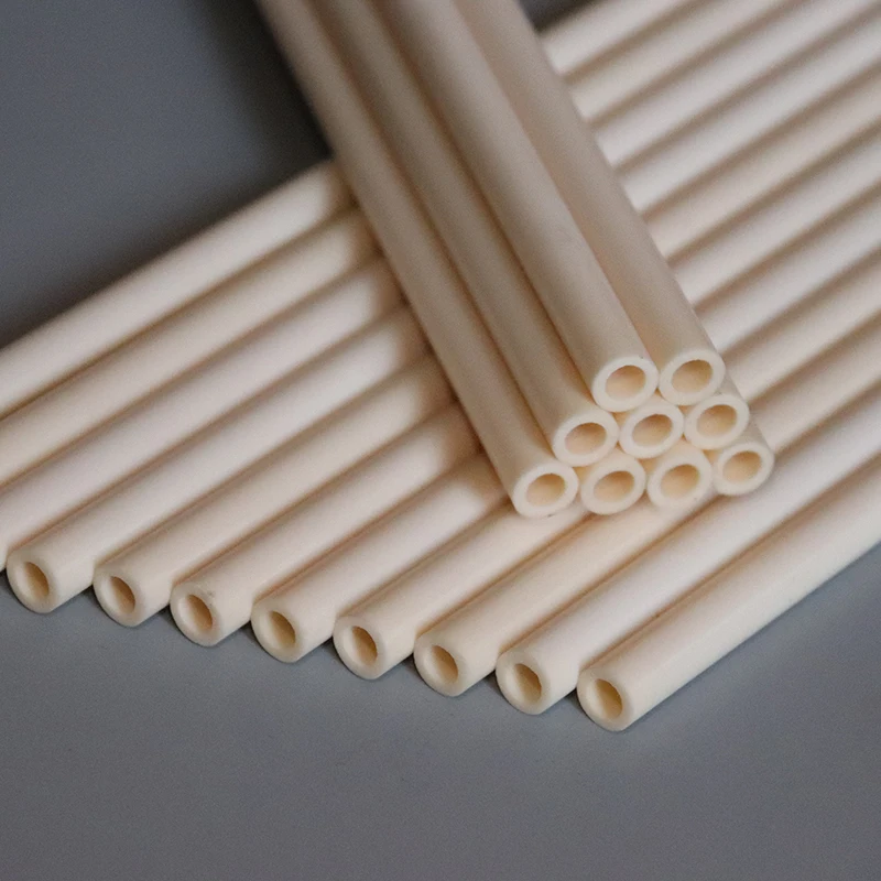 

Ceramic Tube Aluminum 1600C High Temp Resistant Hollow Insulation Thermocouple Protection 0 25 20 Mm Heat Resistant