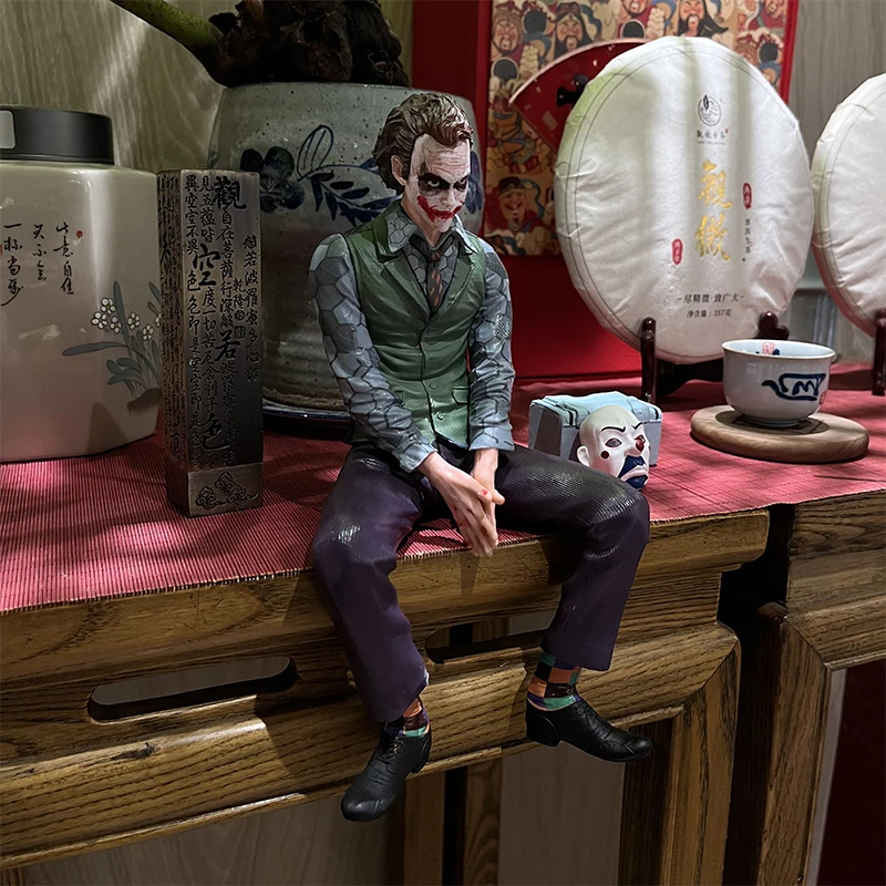 

Creative Joker Anime Car Pendant High Value Cartoon Clown Doll Green Suit Model Unique Room Backpack Ornament Gift 2025 Hot