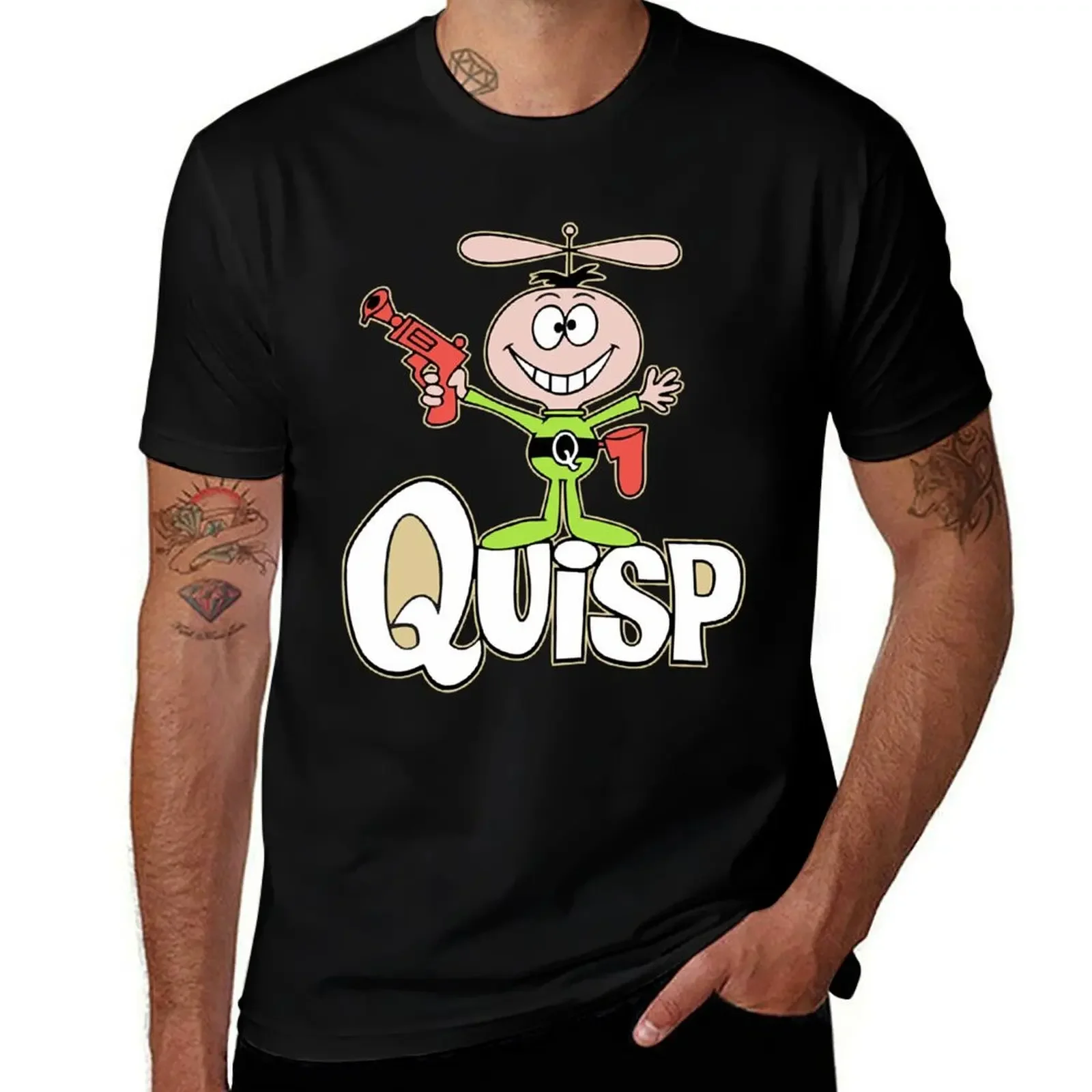 Bestselling quisp logo essential t shirt T-Shirt oversized t shirt graphic shirts mens graphic t-shirts hip hop