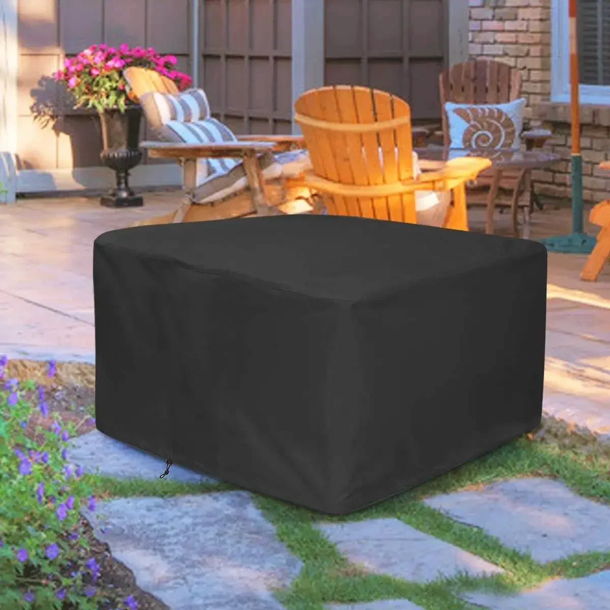 For Sofa Table Chair Dust Proof Cover Snow Rain Resist Waterproof Outdoor Patio Garden Furniture Covers Rain Snow Chair Covers