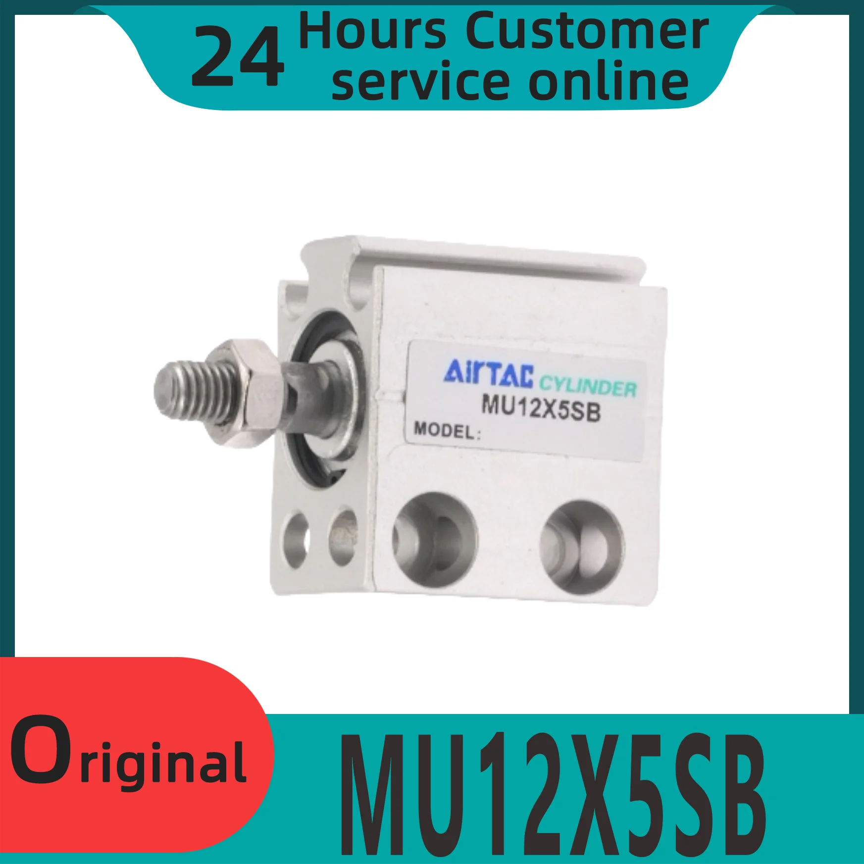 

New original pneumatic small free installation cylinder MU12X5SB MU12X10SB MU12X15SB MU12X20SB