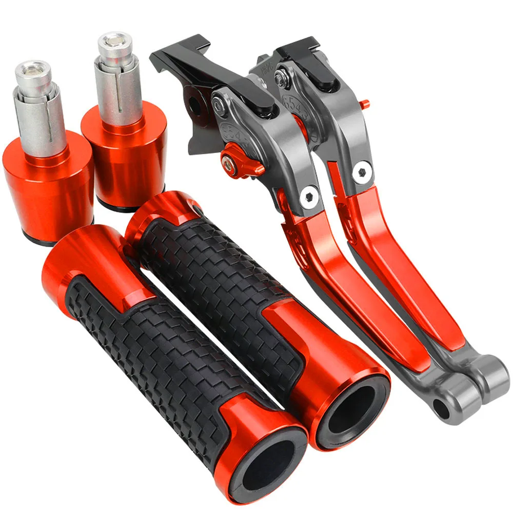 

For Honda PCX 125 PCX125 PCX150 Motorcycle Adjustable Folding Brake Clutch Levers Handgrip Handlebar Grips Ends Accessories