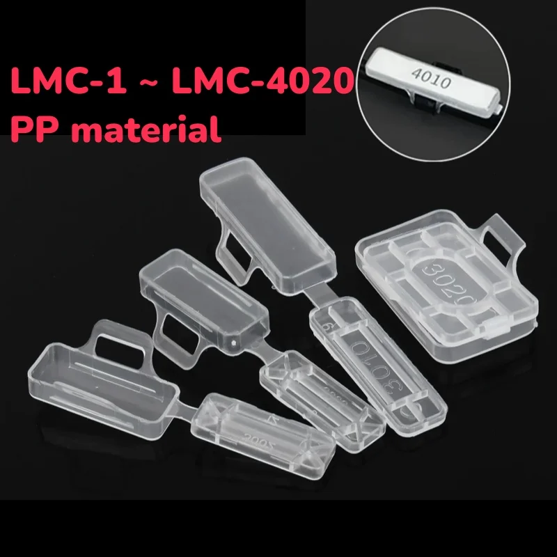 LMC-1 ~ LMC-4020 Waterproof Transparent Cable Label Tag Box Cable Tie Fiber Organizers Marker Tag Box