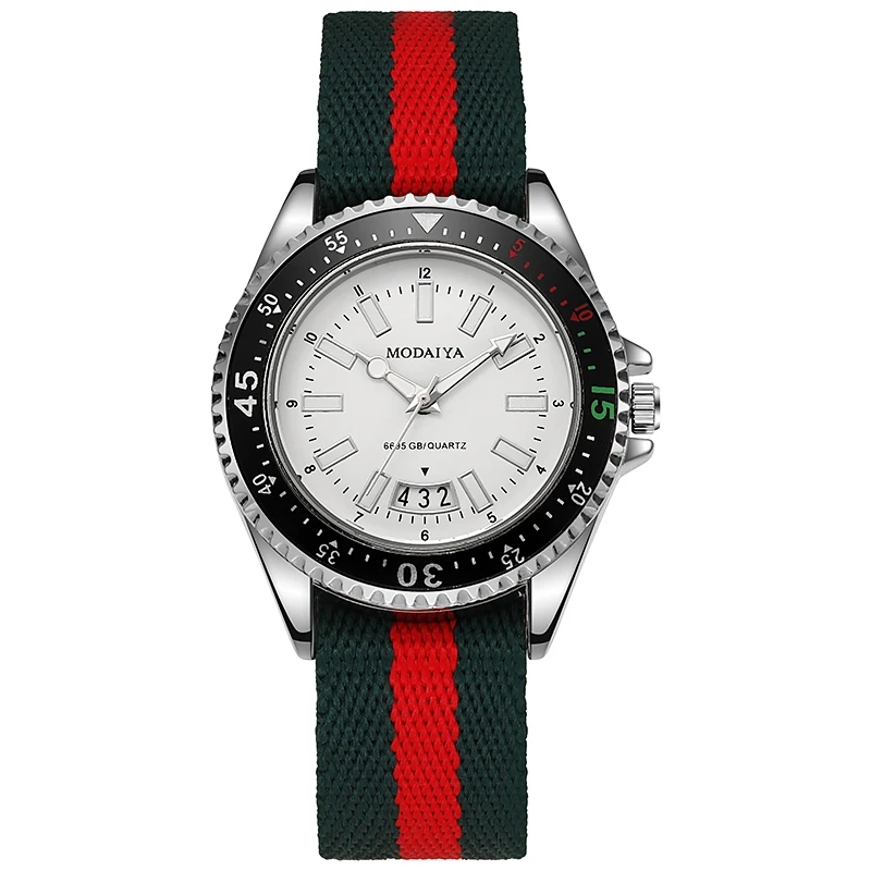 Luxury Brand Fashion Men Quartz Wristwatches Backlight Analog часы спортивные мужские waterproof watches Nylon Band Relogio uhr