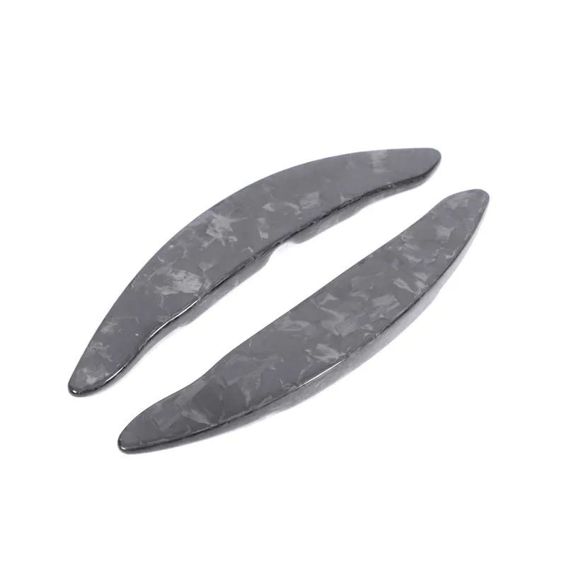 2 قطعة مجموعة ألياف الكربون الحقيقية لبورشه تايكان باناميرا ماكان 911 922 2021 + عجلة توجيه سيارة التحول المجاذيف اكسسوارات السيارات